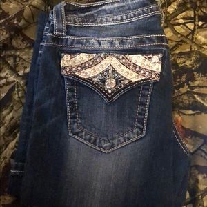 Miss me boot cut jeans size 28